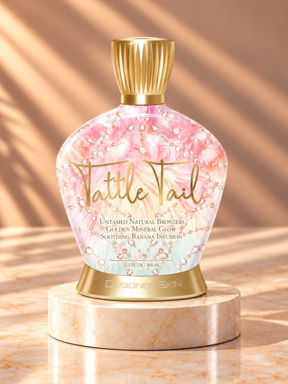 Designer Skin Tattle Tail Natural Bronzer Tanning Lotion 13.5 oz